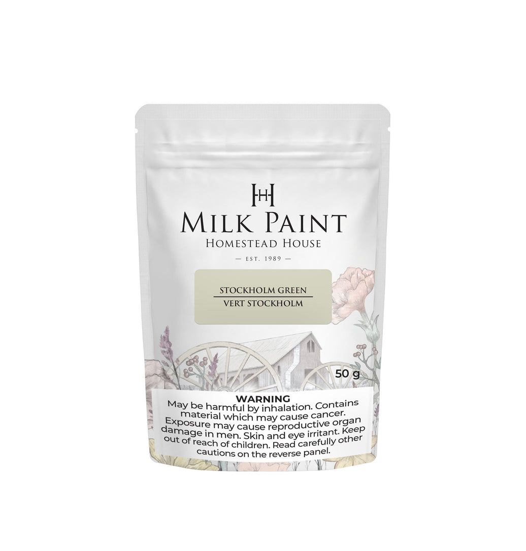 Stockholm Green Homestead House Milkpaint