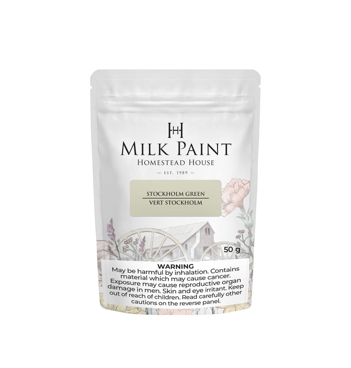 Stockholm Green Homestead House Milkpaint
