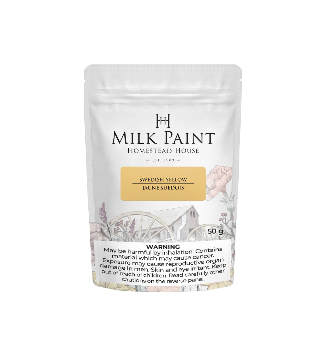 Swedish Yellow Homestead House Milkpaint