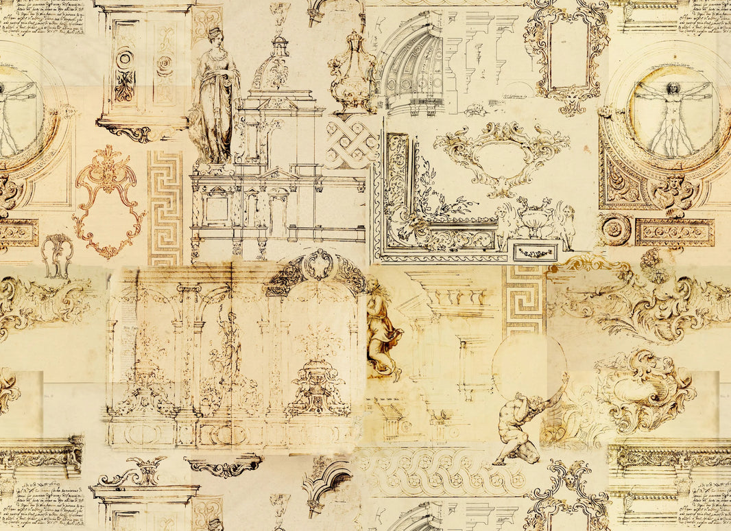 Classical Masterboard, design by Roycycled, arts & entertainment > hobbies & creative arts > arts & crafts > art & crafting materials > art & craft paper, for decoupage and crafting