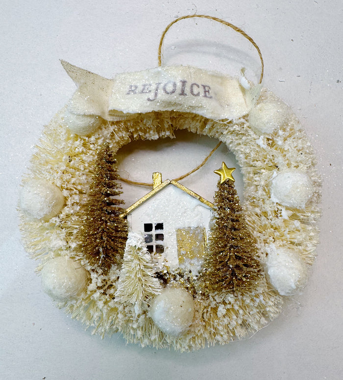 Sisal Wreath Ornament