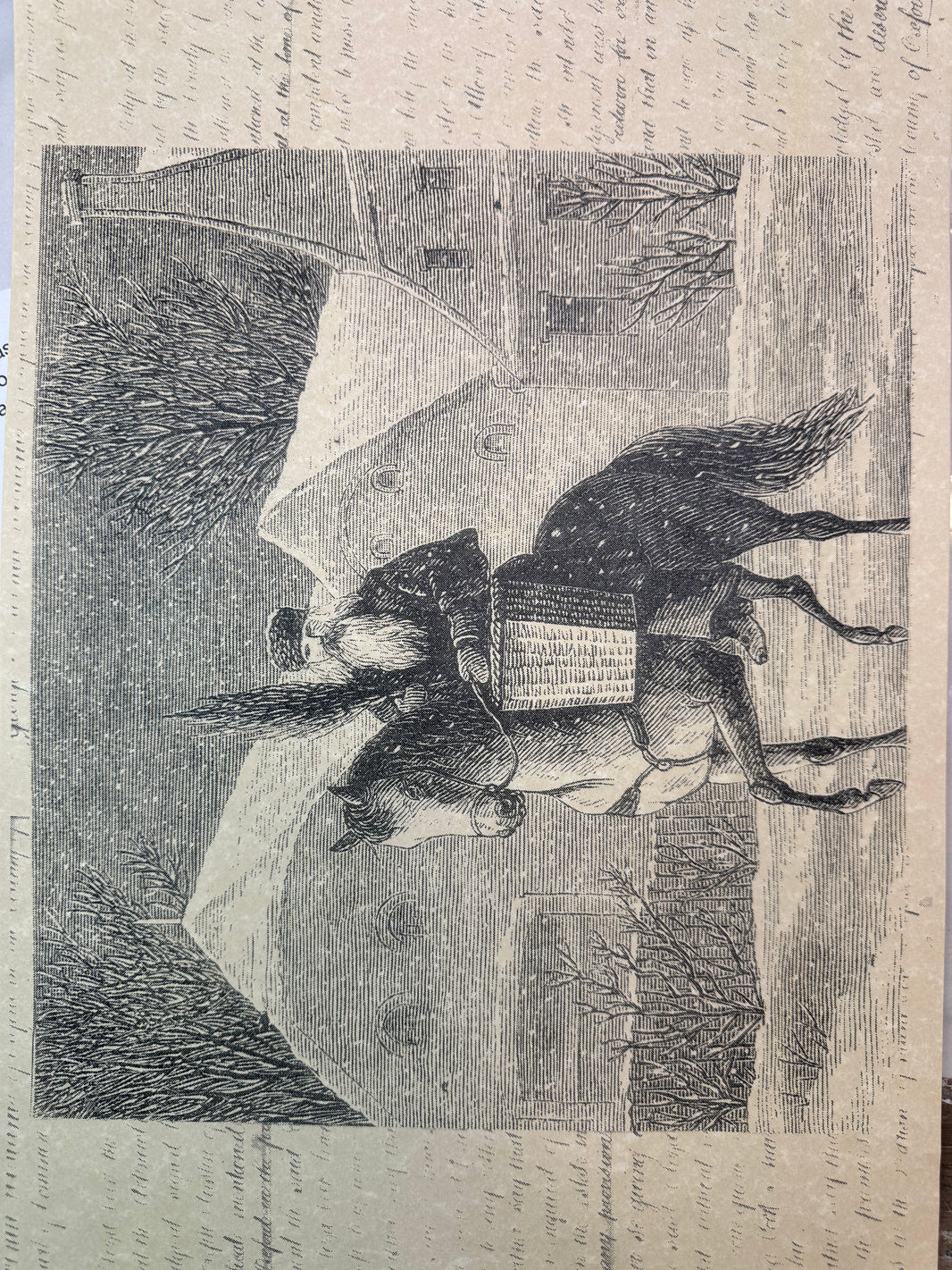 Santa on Horseback (051) SPS81