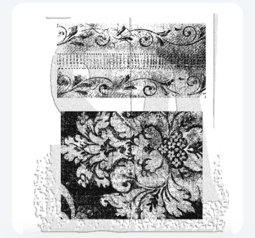 Tim Holtz Stamp Weathered Textiles