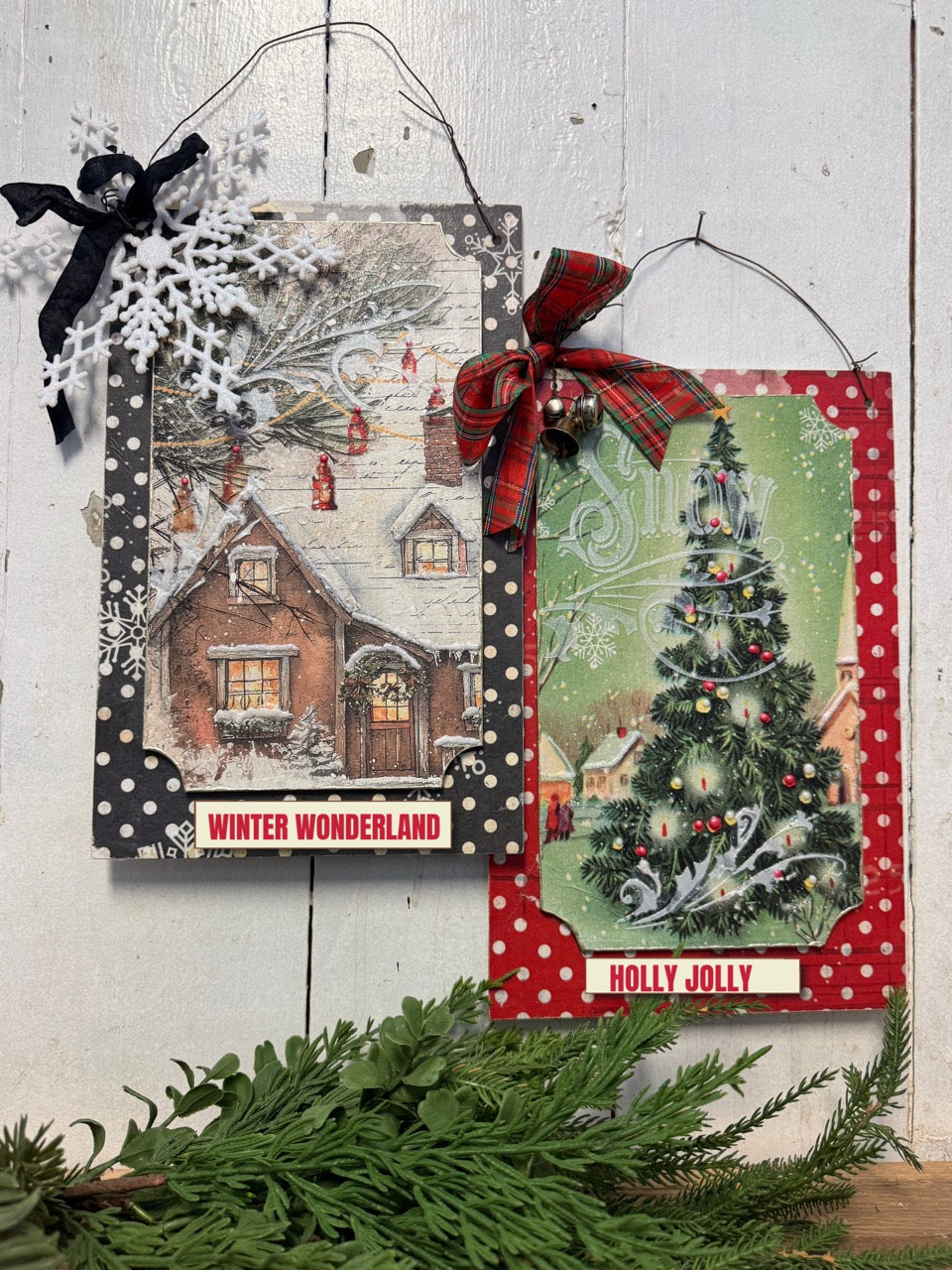 Christmas in July Door Hanger Virtual Workshop