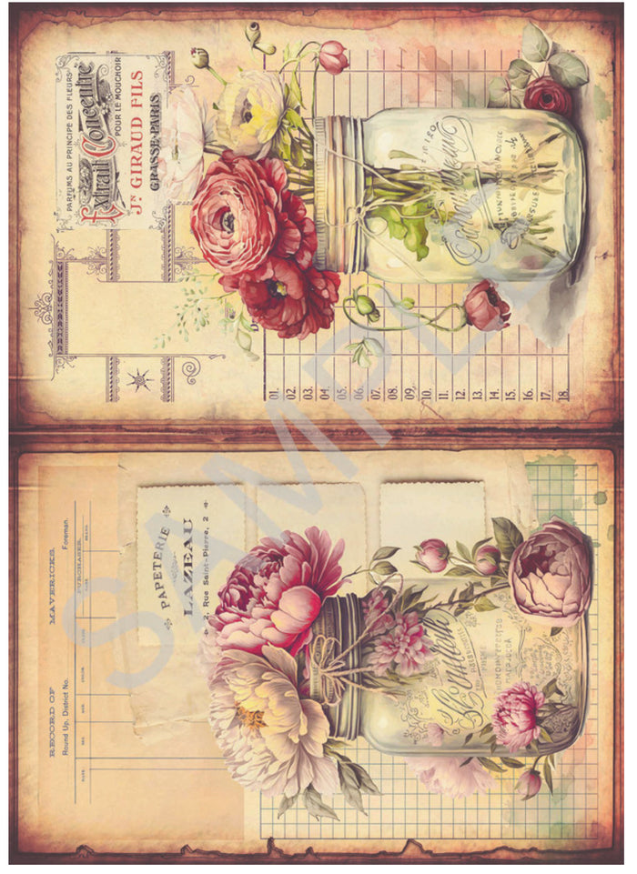 Flowers in Mason Jar 3