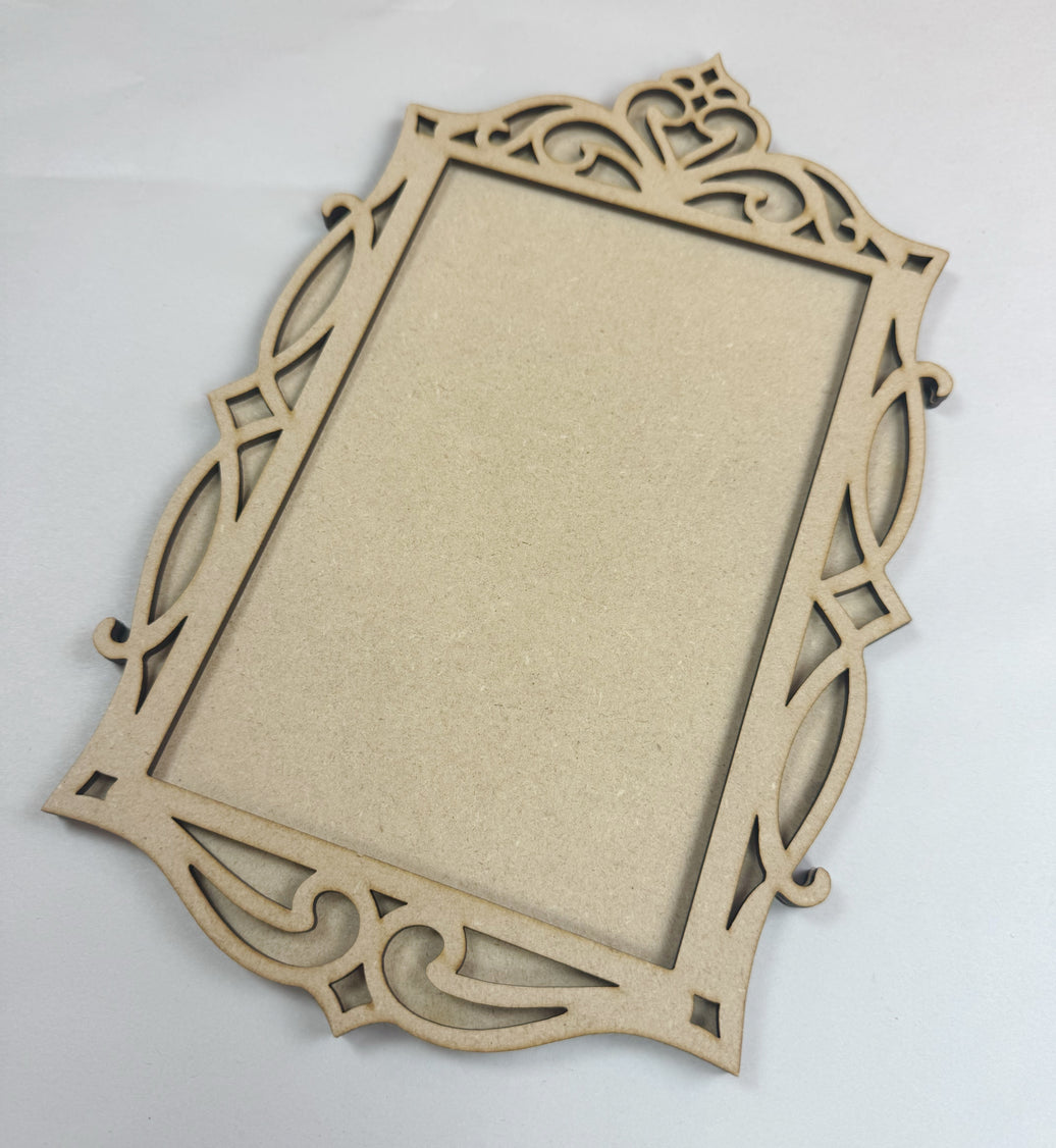 Vintage Frame 2 part Plaque MDF
