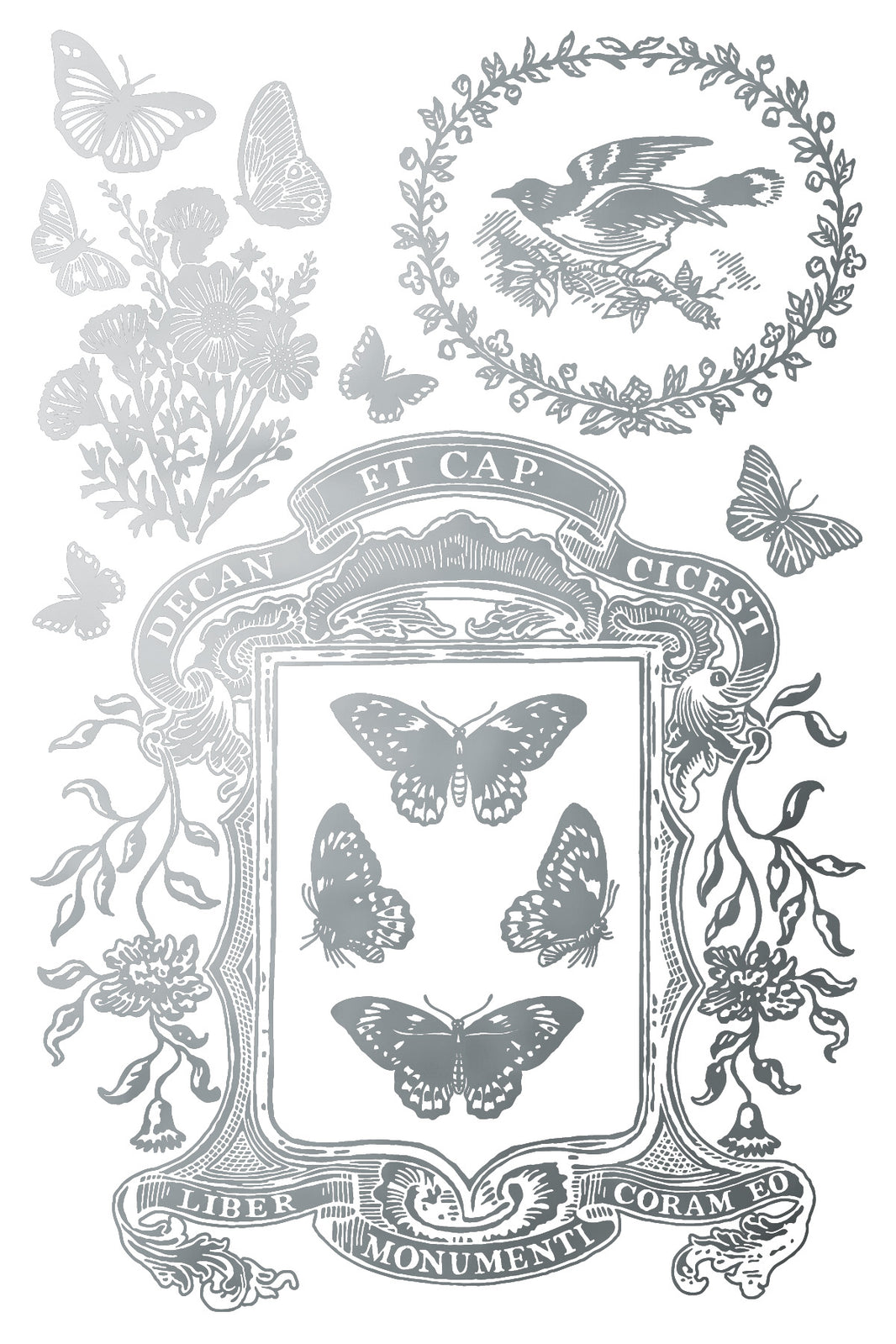Papillon IOD Foil Transfer 8x12 Padâ„¢