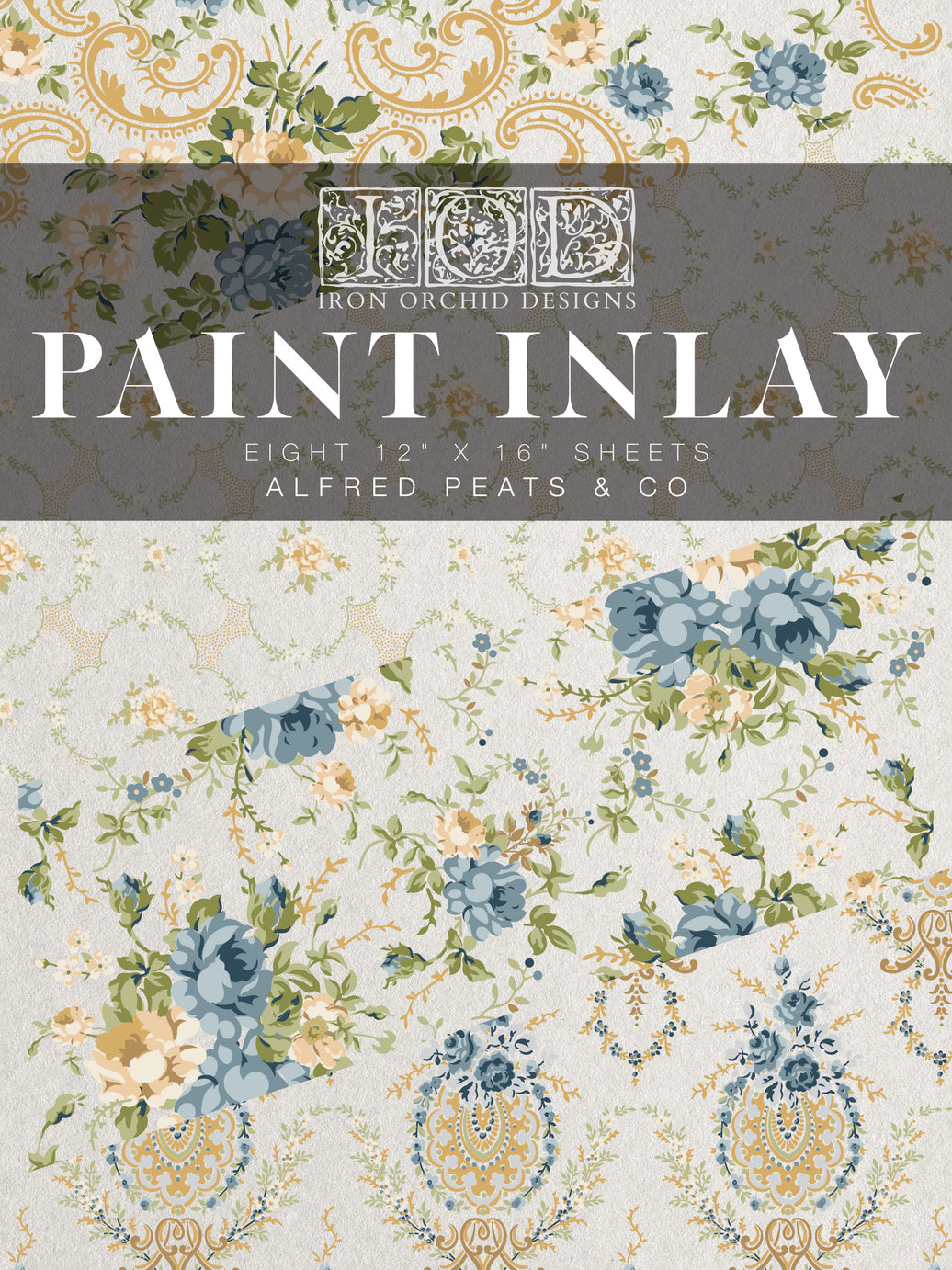 Alfred Peats and Co. IOD Paint Inlay 12x16 Pad