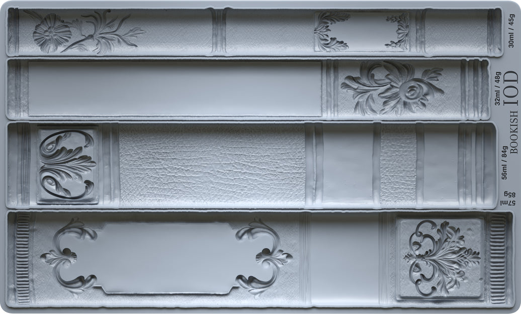 Bookish 6x10 IOD Mould