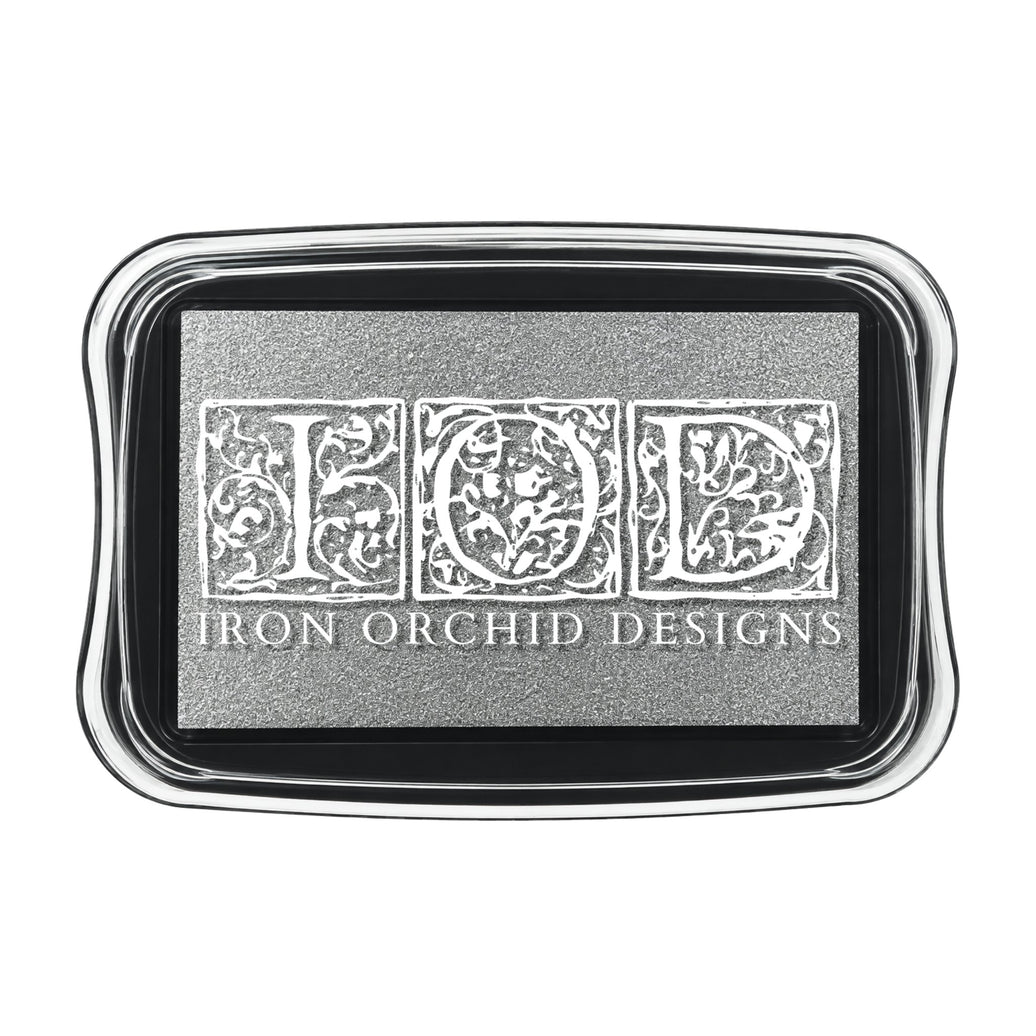 Silver Sparkle IOD Decor Ink Pad