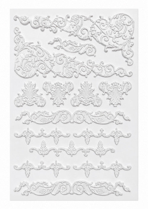 LaBlanche Vintage Border Flourish Embellishment Sticker Sheet