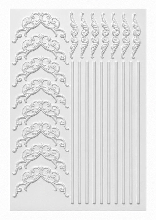LaBlanche Decorative Trim & Border Embellishment Sticker Sheet