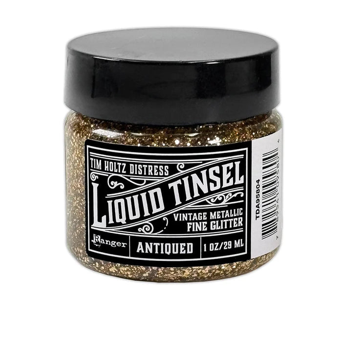 Tim Holtz Distress® Liquid Tinsel, Antiqued