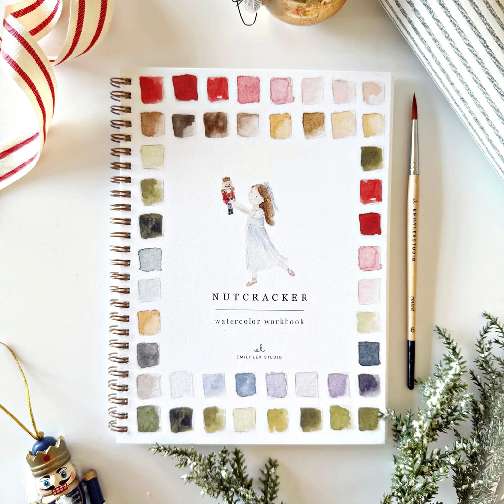 Emily Lex Watercolor Books Nutcracker