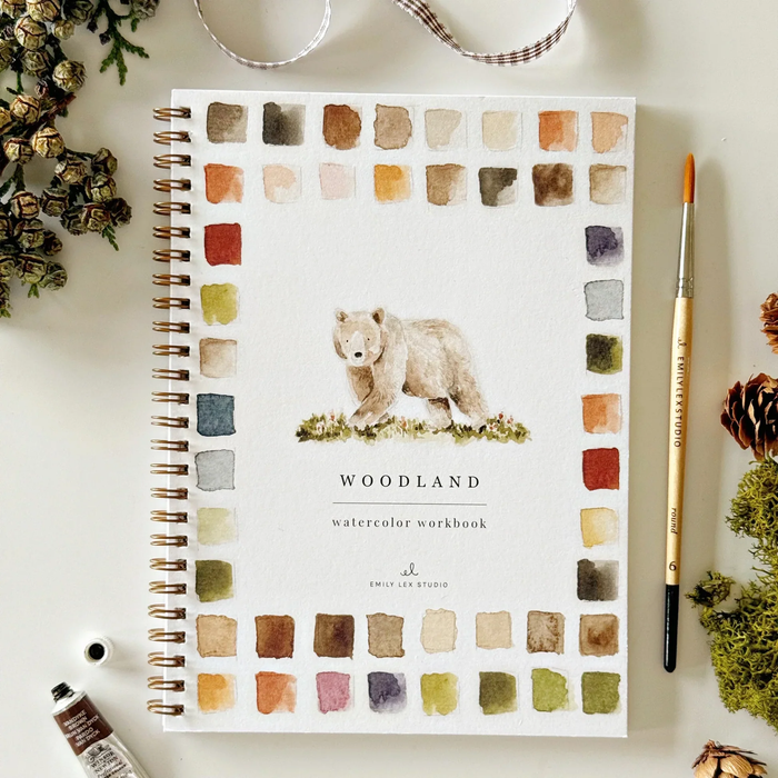 Emily Lex Watercolor Books Woodland