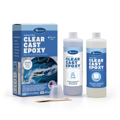 Alumilite Amazing Clear Cast Epoxy 32oz Kit