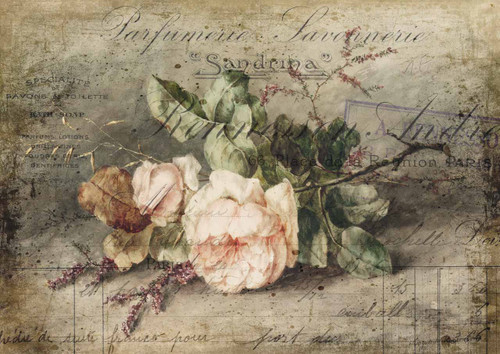 Sandrina, rice paper design by Decoupage Queen, arts & entertainment > hobbies & creative arts > arts & crafts > art & crafting materials > art & craft paper, for decoupage and crafting