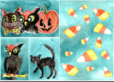 Roycycled Retro Halloween by Lexi Grenzer (discontinued)