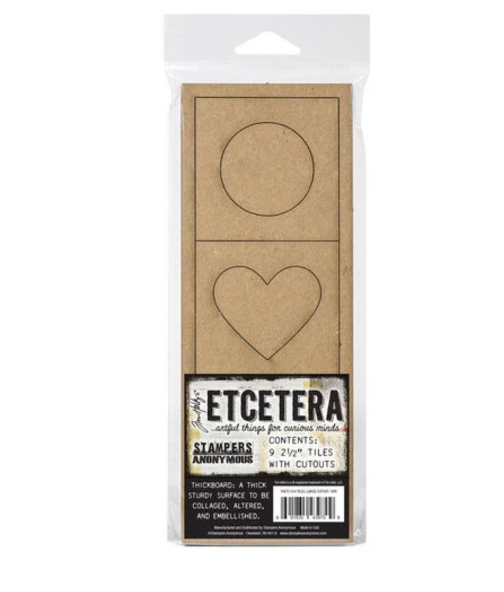 Tim Holtz Etcetera - Tiles Cutout