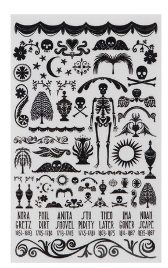 Tim Holtz Halloween Remnant Rubs 2023