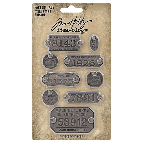 Tim Holtz Factory Tags