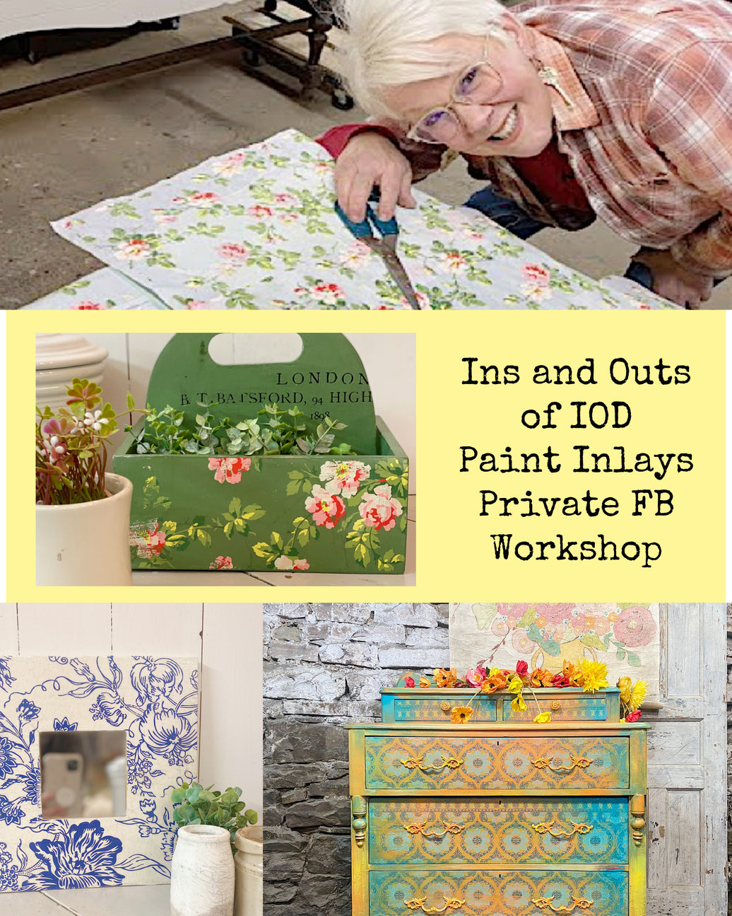 IOD Paint Inlays: A Private FB Group Workshop Series