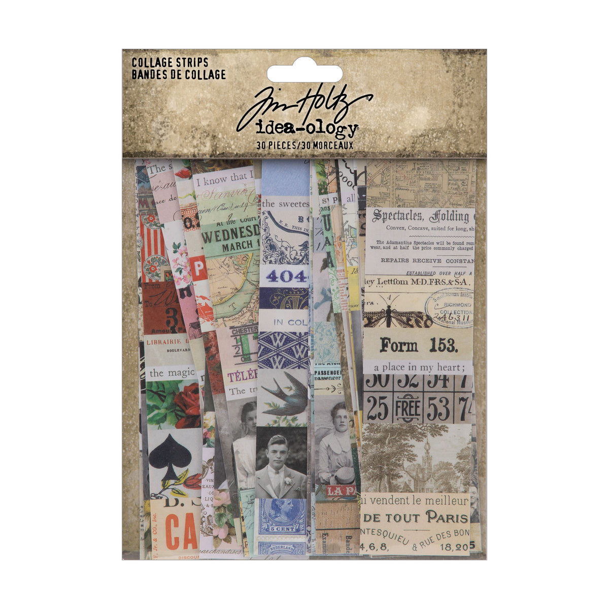 Tim Holtz Collage Paper Botanical – ellen j goods