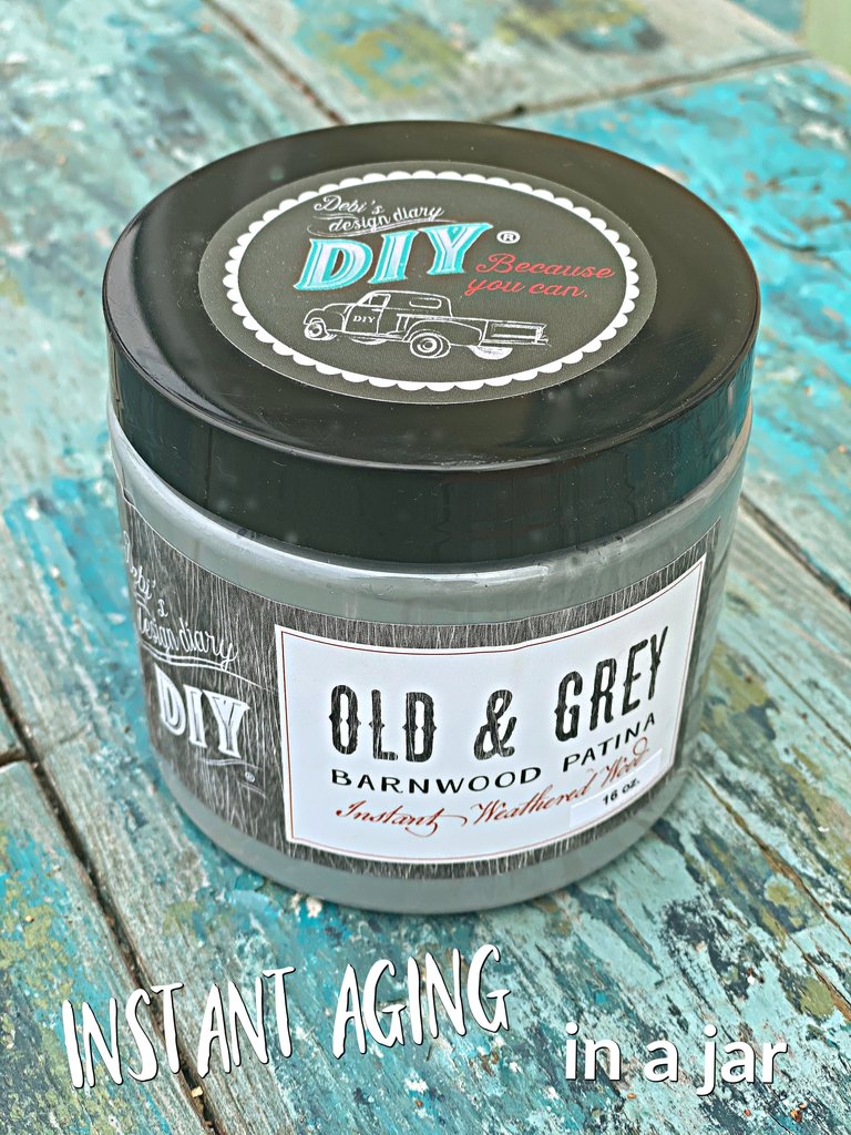 Debi's DIY Old & Grey Liquid Patina