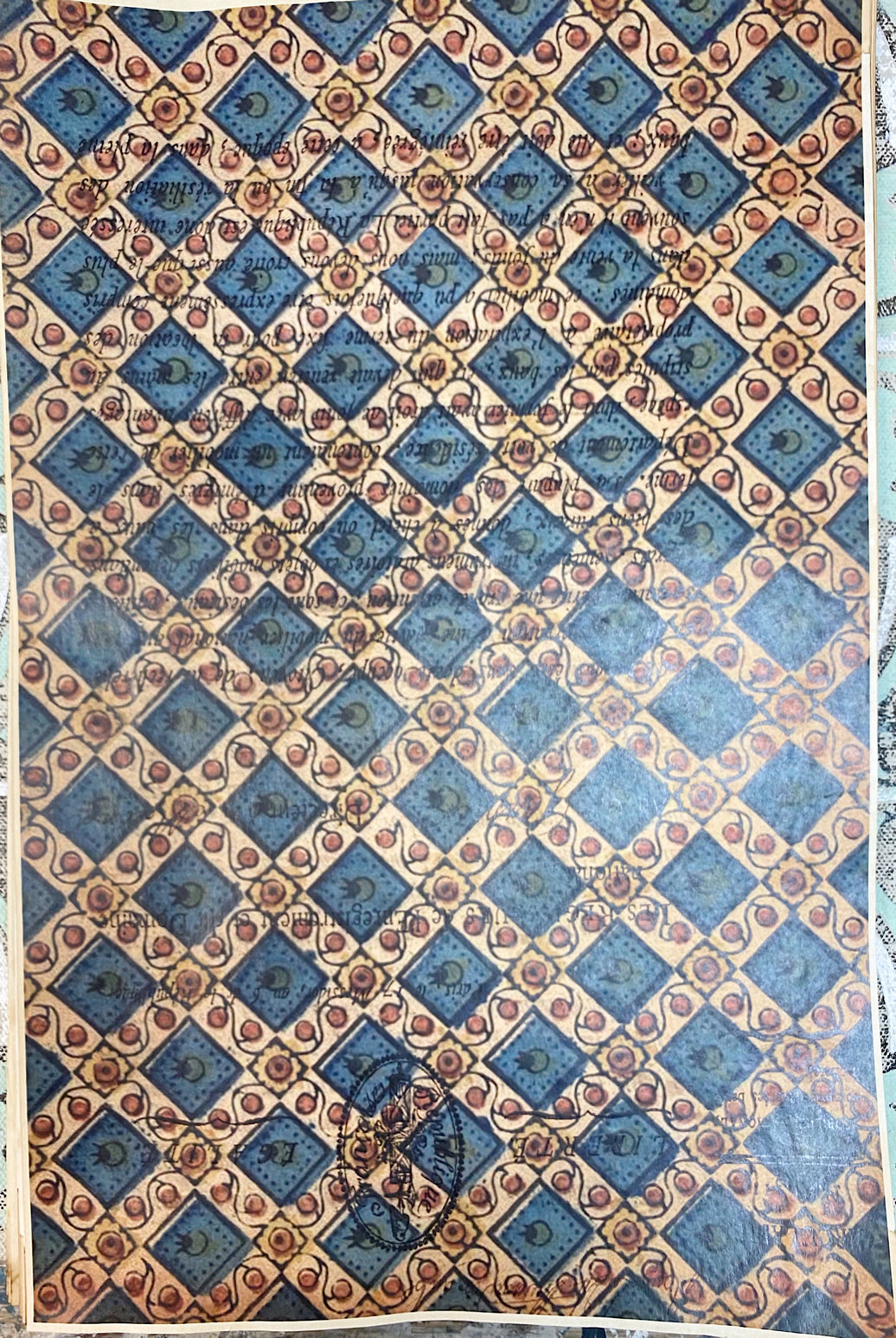 Blue Square Cherries (042) DP15