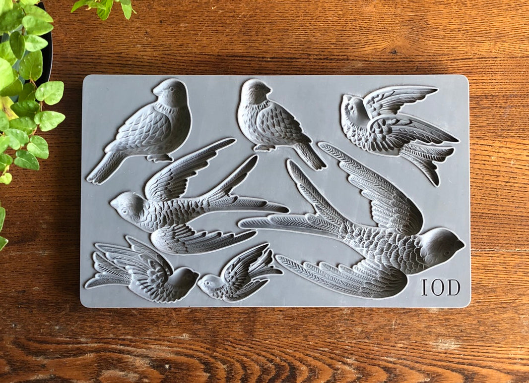 Birdsong IOD Décor Mould