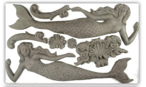 Sea Sisters IOD Décor Mould (Retired)