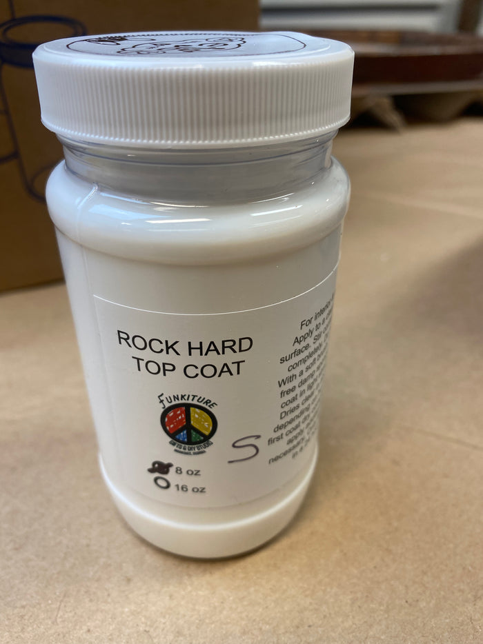 Funkiture Rock Hard Top Coat. 3 Finishes