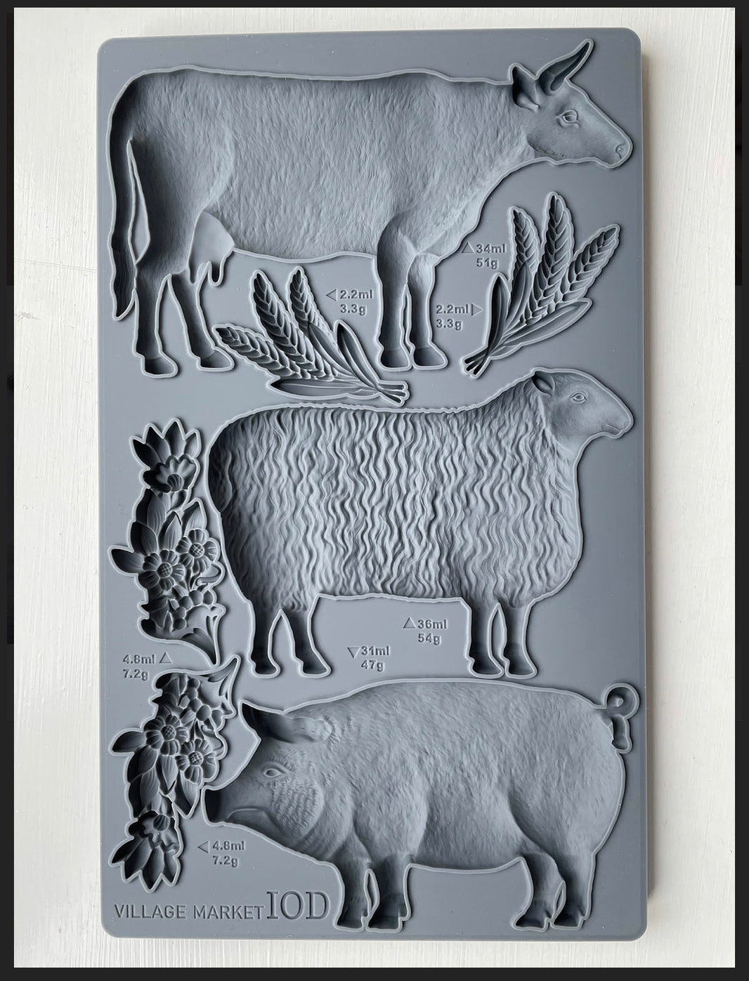 Village Market IOD Décor Mould