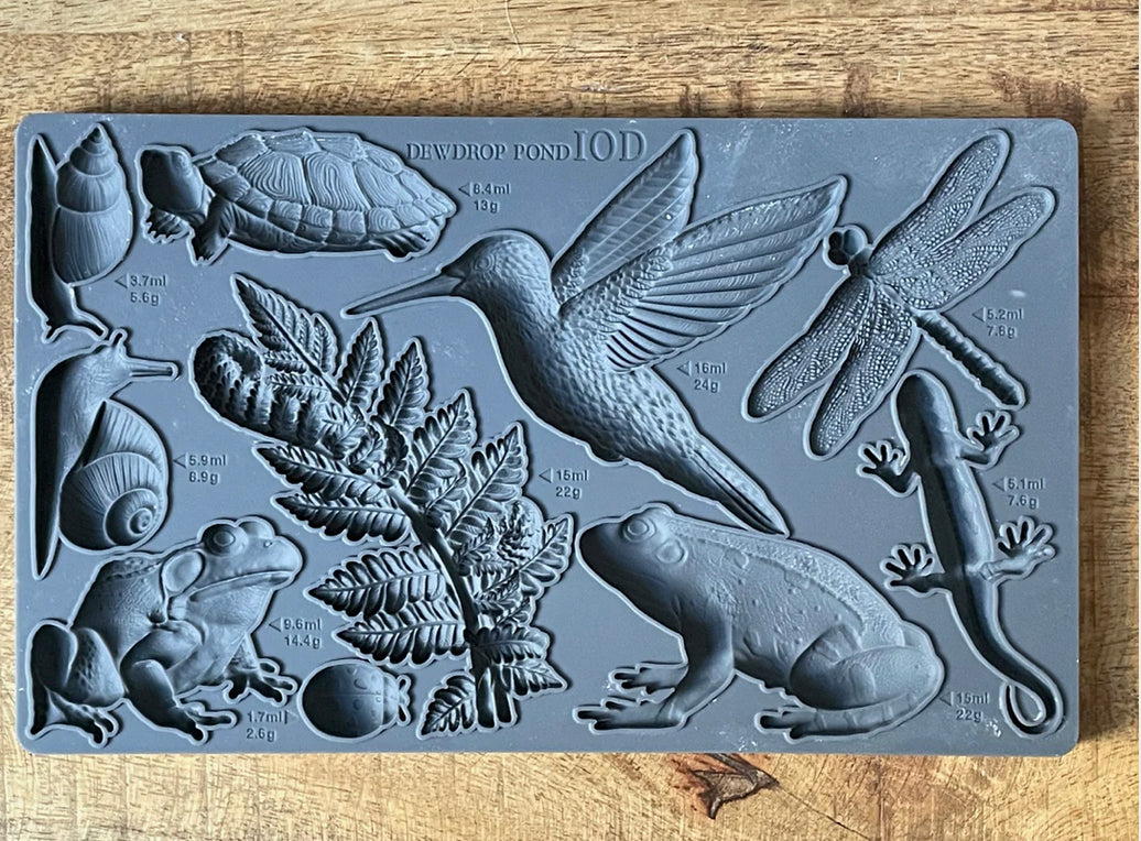 Dewdrop Pond IOD Décor Mould