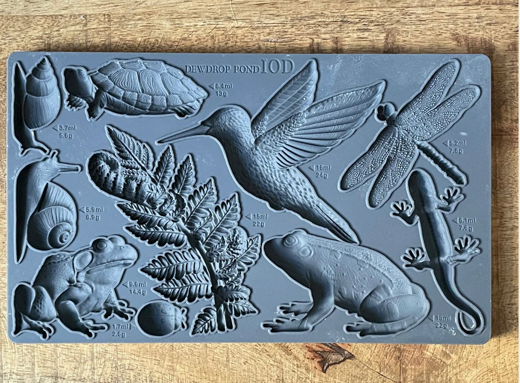 Dewdrop Pond IOD Décor Mould