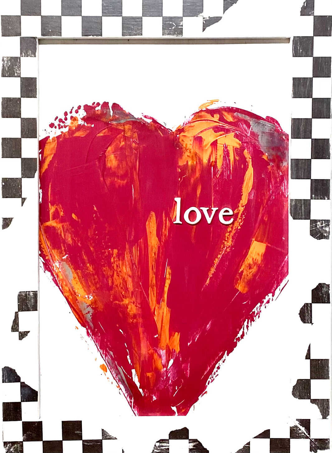 Muddaritaville 1” Checkerboard stencil