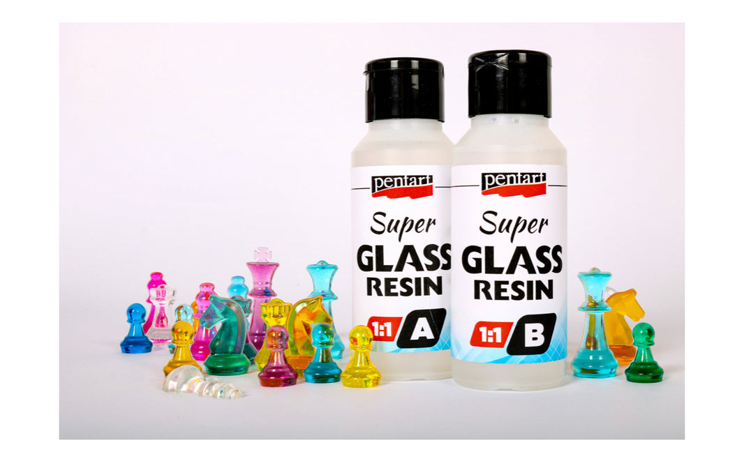 Pentart Super Glass Resin 1:1 set