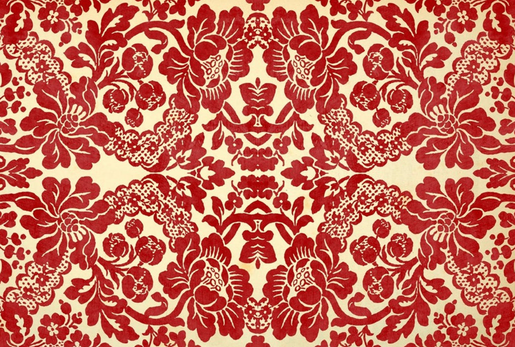 Roycycled Red Damask
