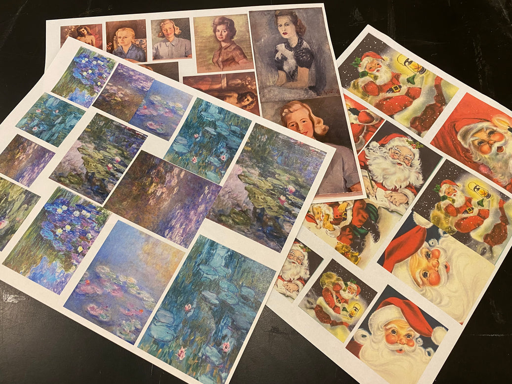 Mini Gallery Decoupage Sheets