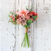 Dahlia and Eucalyptus Market Bouquet