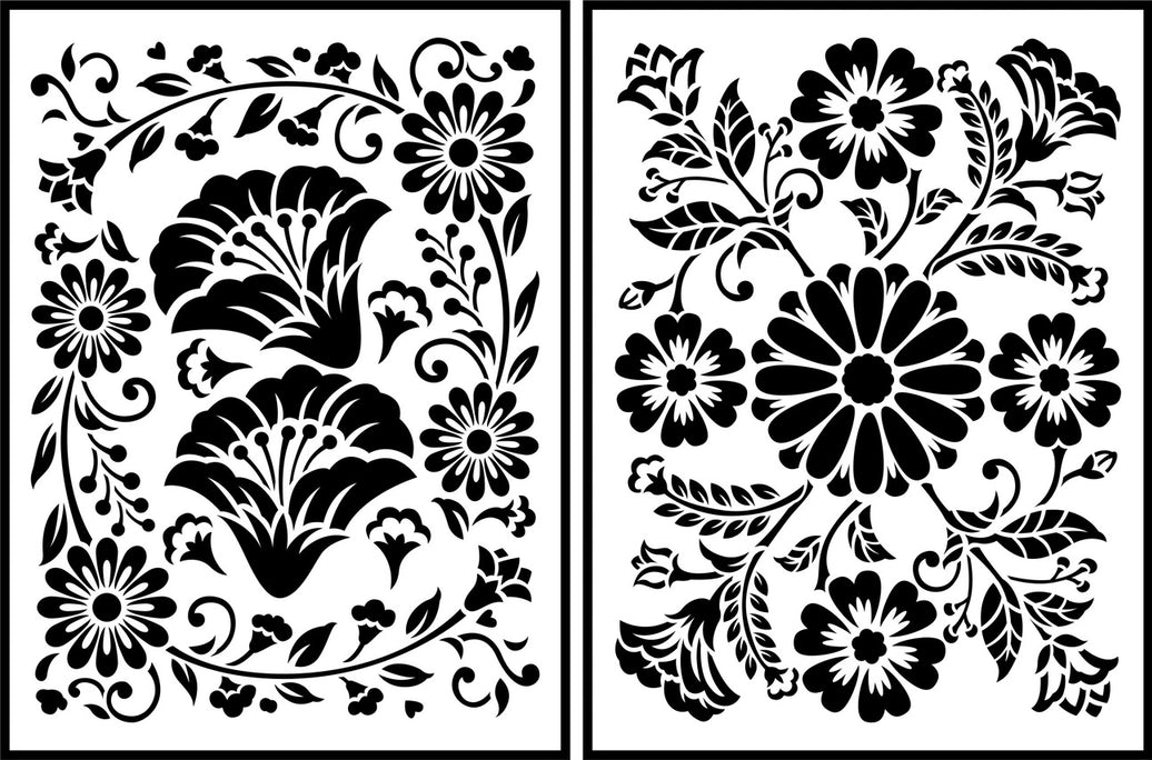 JRV stencil Folklorico