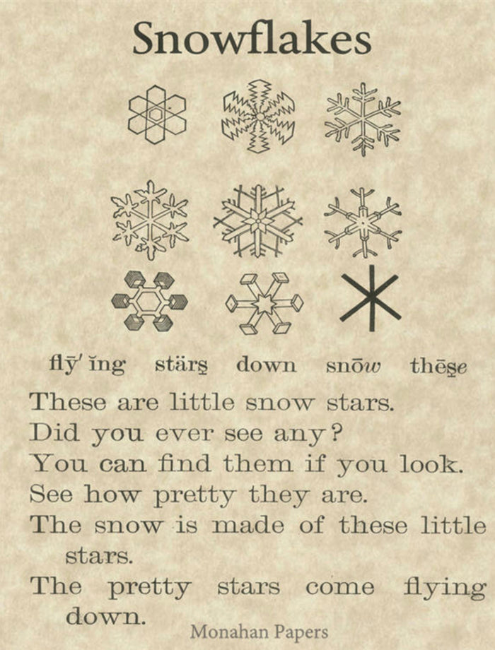 Snowflakes Paper Sheet (055) SPS205