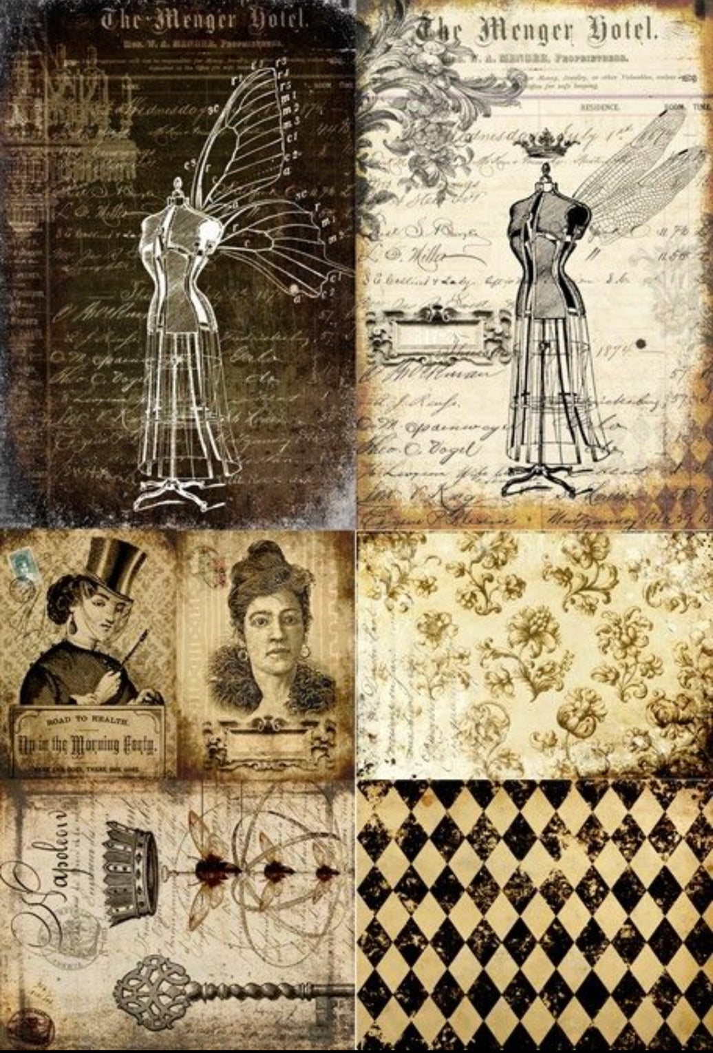 Roycycled Dress Form Project Blocks