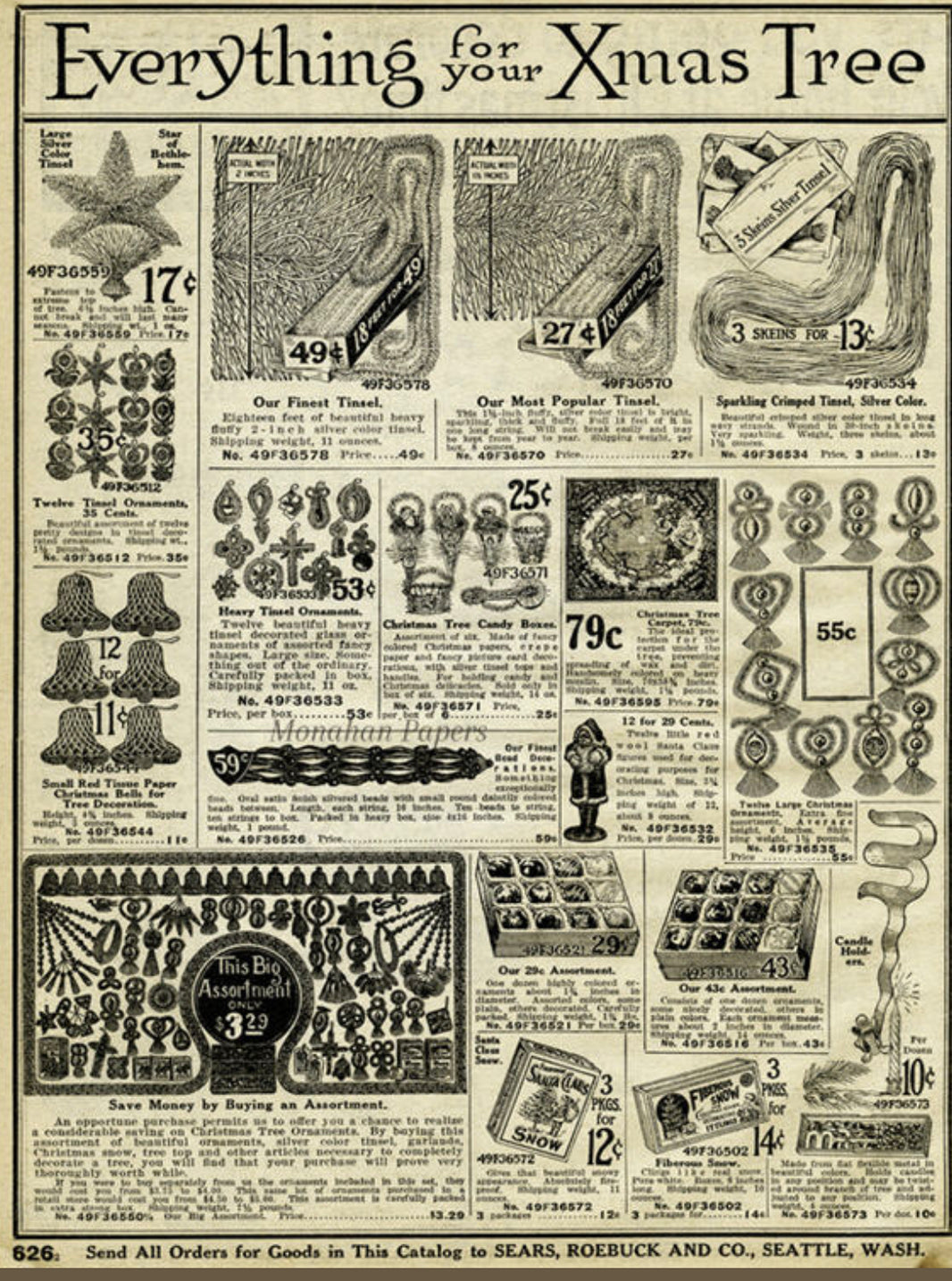 Everything for your Christmas Tree (047) SPS651