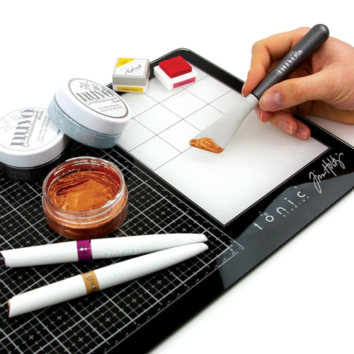 Tim Holtz Travel Size Glass Media Mat