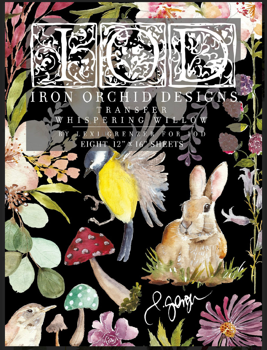 Iron Orchid Designs Millot's Pages | IOD Transfer