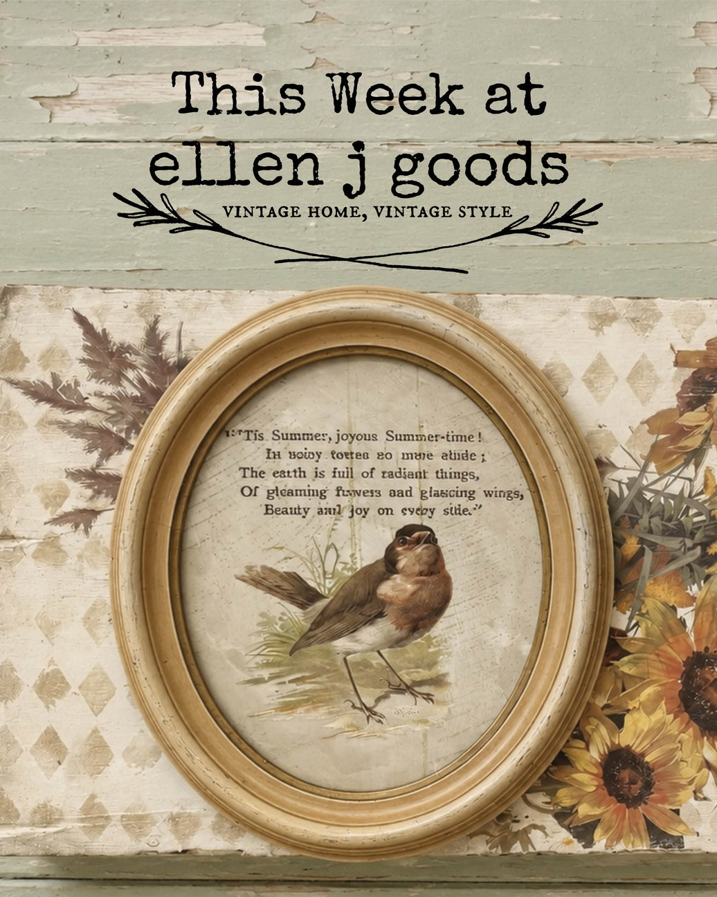 From ellen j goods, with love 5/31
