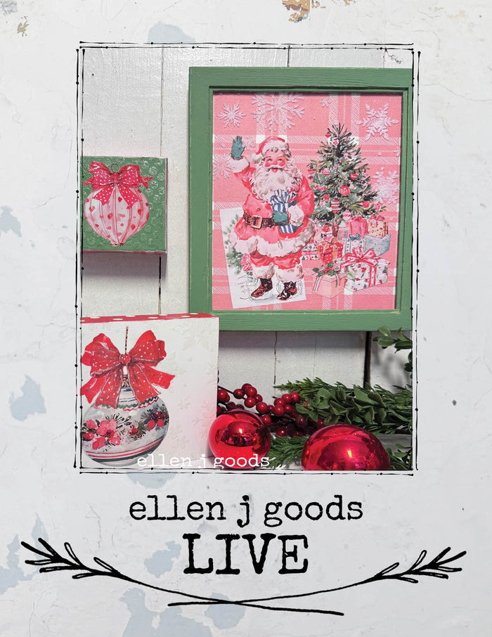 Holiday Decoupage and Transfer Gallery Set 10/7/2026