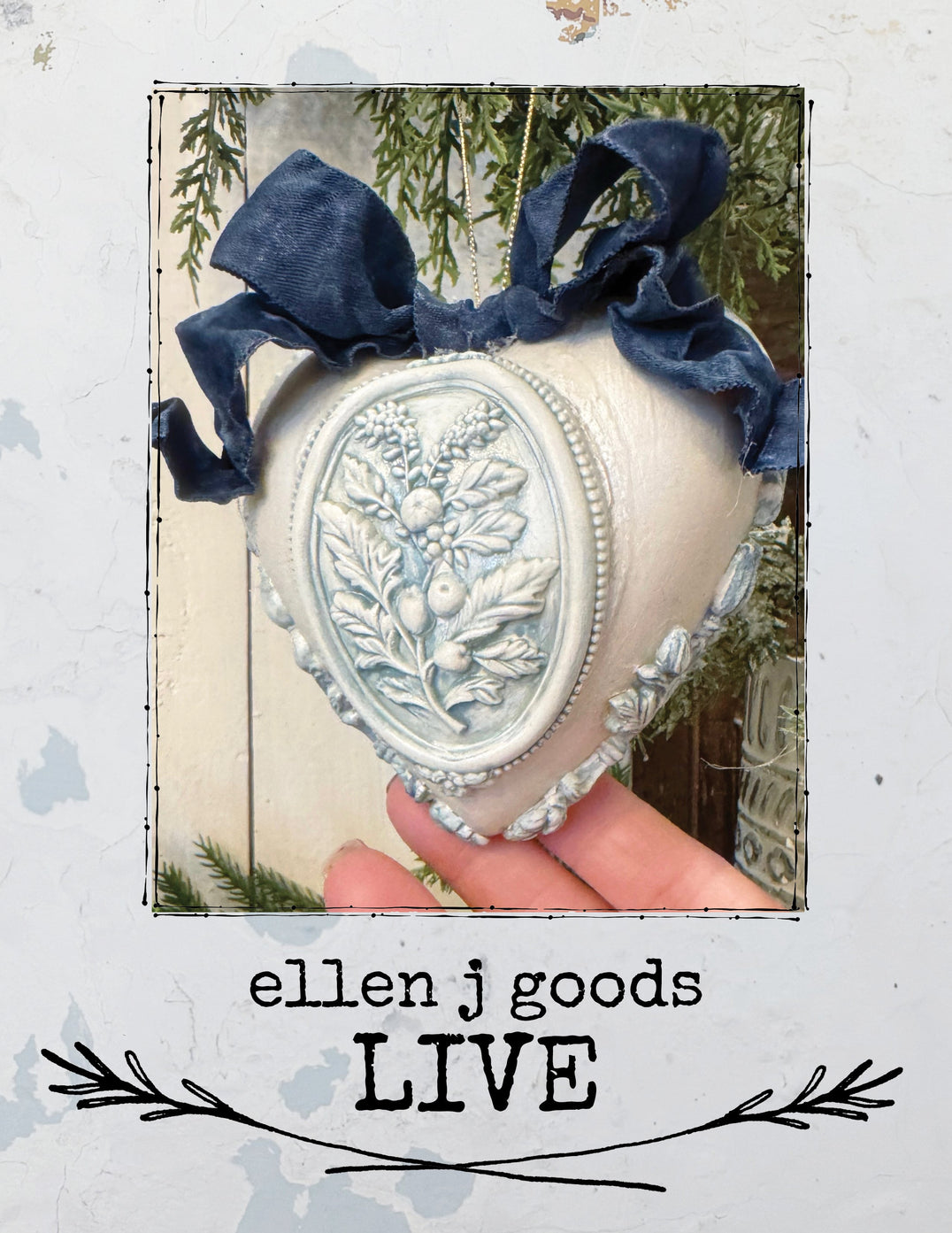 Transforming a Plain Ornament into Heirloom Treasure 10/22/25