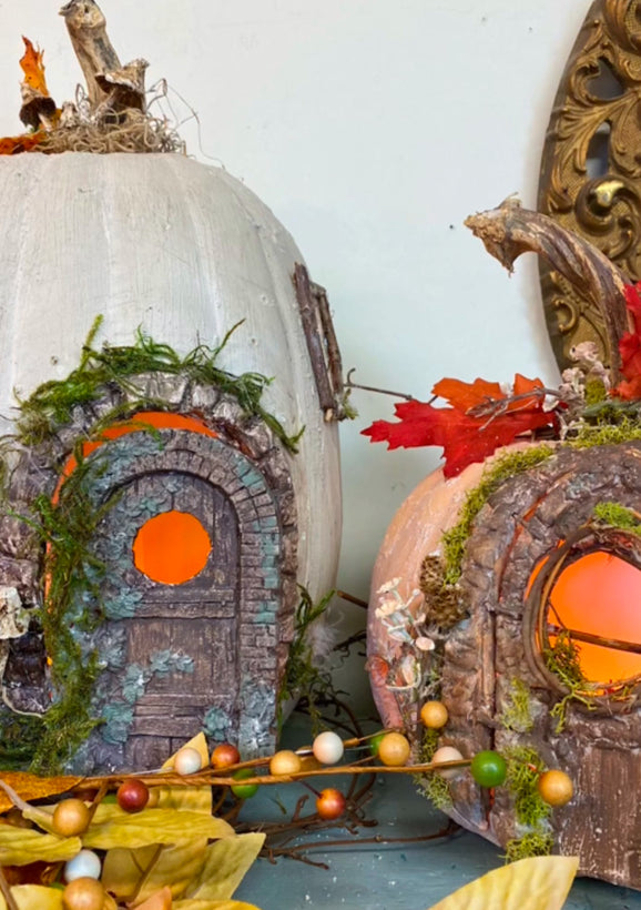 PUMPKIN FAIRY HOUSE 10/23